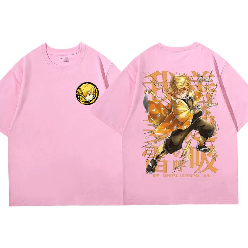 This shirt embodies the spirit of adventure in the world of Demon Slayer. If you are looking for more Demon Slayer Merch, We have it all!| Check out all our Anime Merch now!