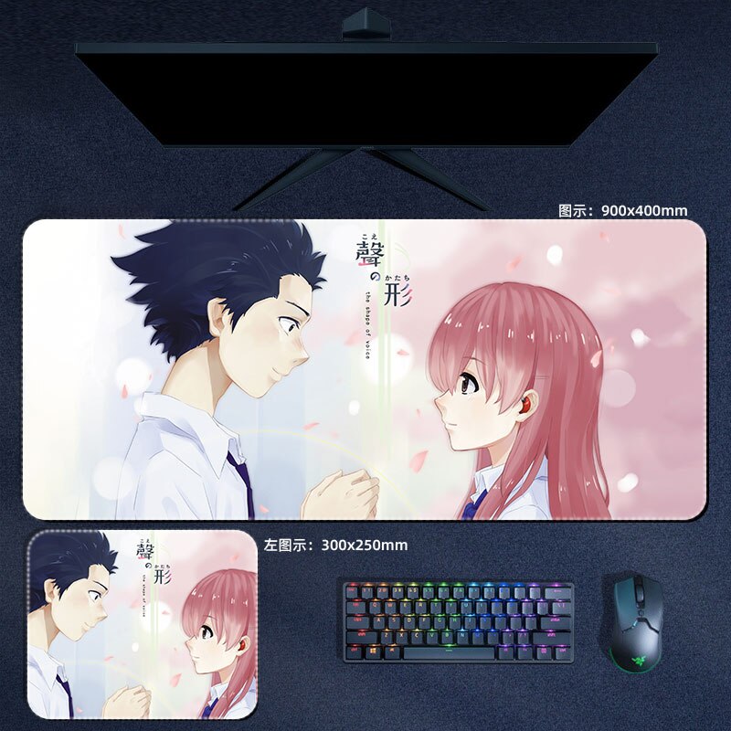 A Silent Voice Mouse Pads