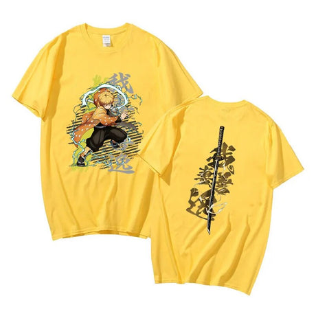 This shirt embodies the spirit of adventure in the world of Demon Slayer. If you are looking for more Demon Slayer Merch, We have it all!| Check out all our Anime Merch now!