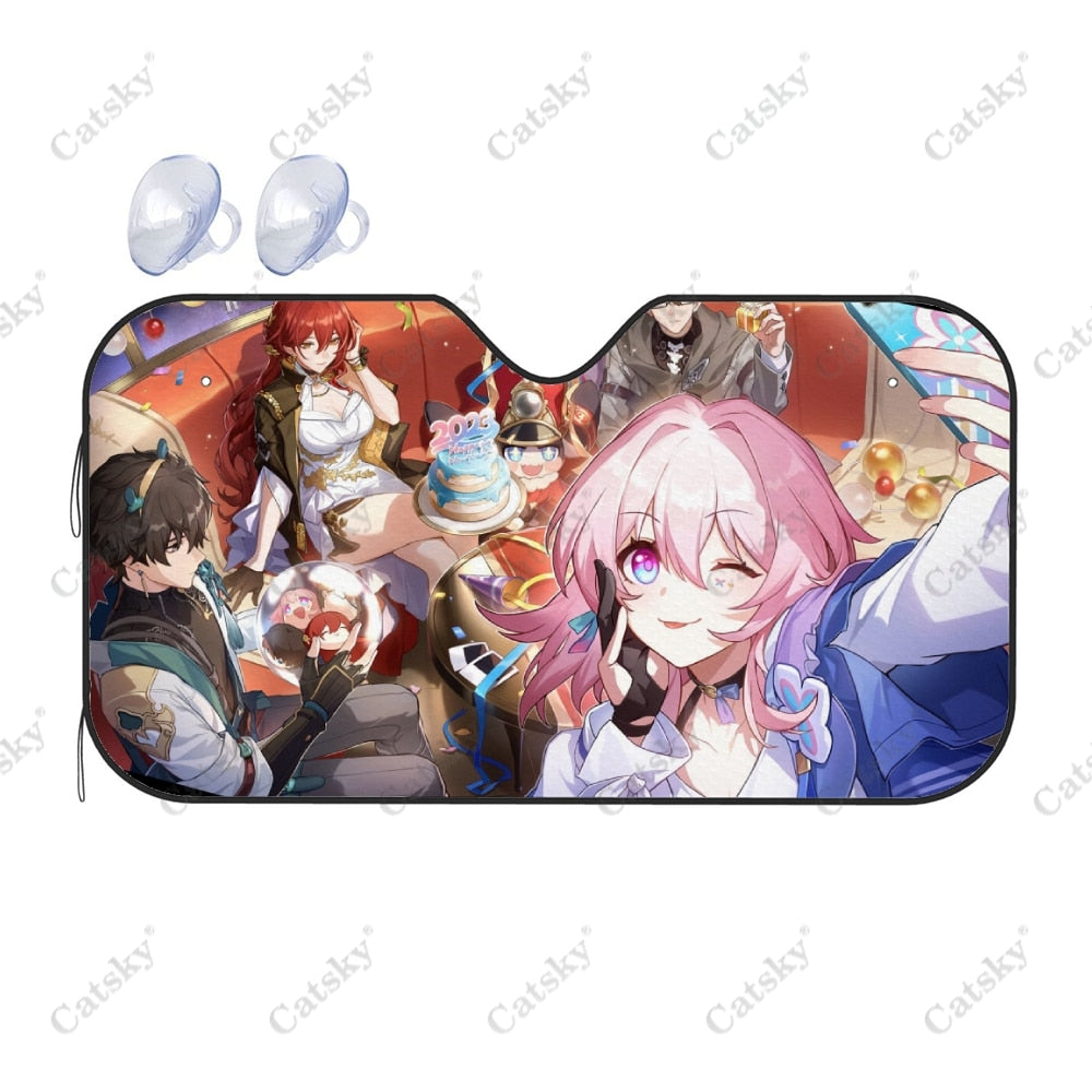 Honkai Star Car Sun Visor