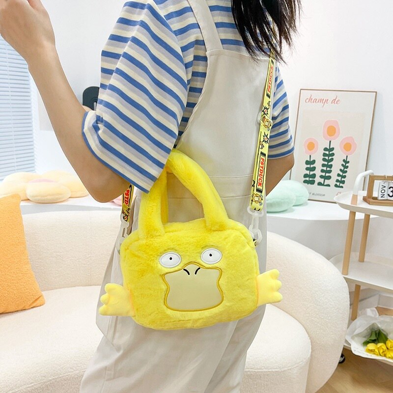 Psyduck Plush Shoulder Bag