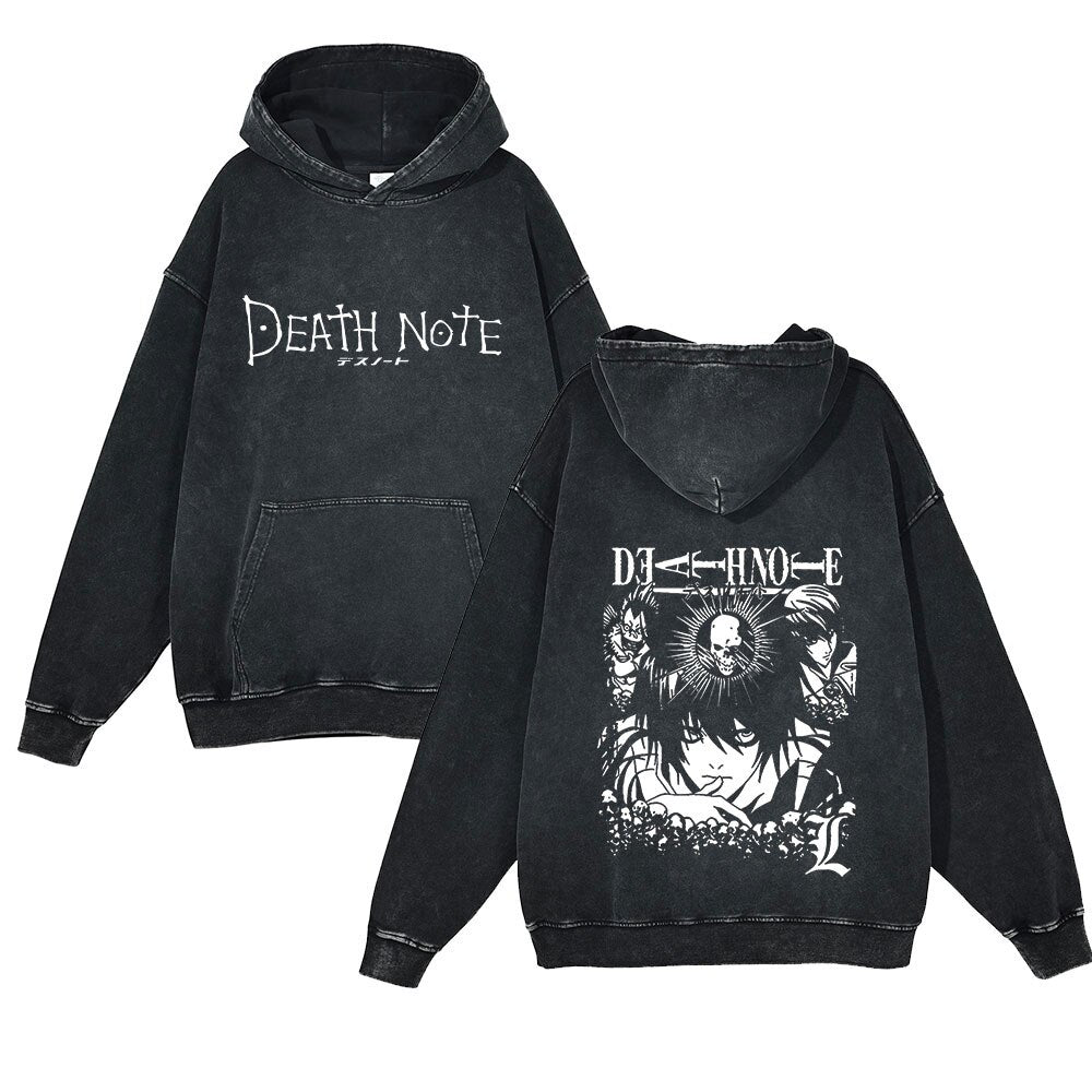 This hoodie shows the spirit of the world of Death Note. If you are looking for more Death Note Merch, We have it all!| Check out all our Anime Merch now!-Free shipping