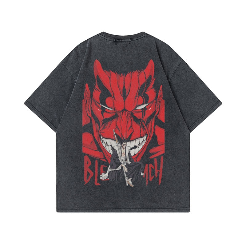 This tee shows the spirit of the world of Kenpachi. If you are looking for more Bleach Merch, We have it all!| Check out all our Anime Merch now!- Free shipping