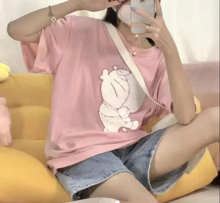 This tee captures the magic of Doraemon. If you're looking for more Doraemon merch, we have it all! Check out our anime merch now—free shipping!