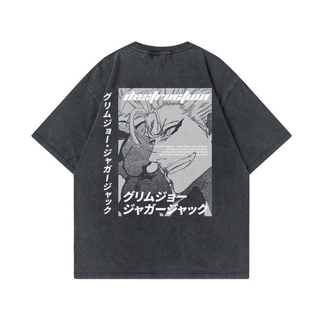 This tee captures the magic of Grimmjow. If you're looking for more Bleach merch, we have it all! Check out our anime merch now—free shipping!