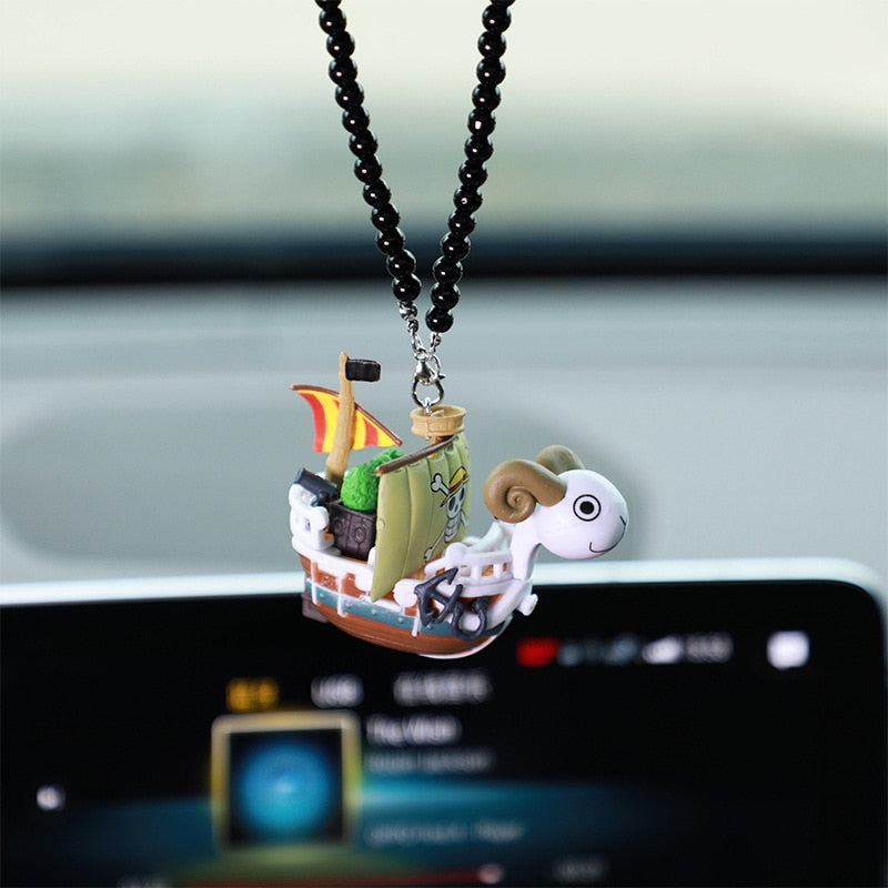 One Piece Car Pendants - Collectible Ship Treasures