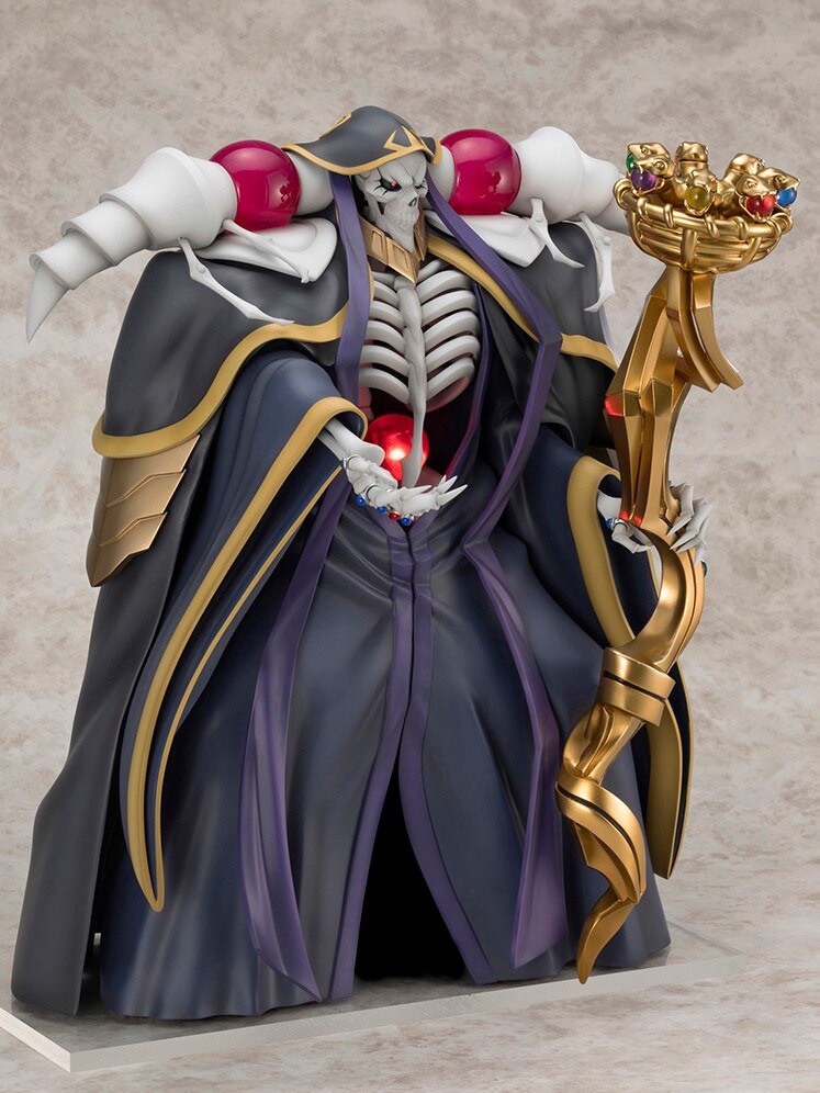 This figurine captures the magic of Ainz Ooal Gown. If you're looking for more Overlord merch, we have it all! Check out our anime merch now—free shipping!