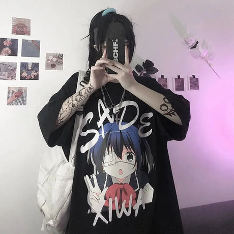 This shirt is more just clothing it's a portal to a realm of endless creativity | If you are looking for more Chunibyoo Merch, We have it all!| Check out all our Anime Merch now!