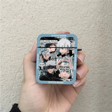 Transform your Airpods with our Jujutsu Kaisen Characters Airpods Case | If you are looking for Jujutsu Kaisen Merch, We have it all! | Check out all our Anime Merch now!