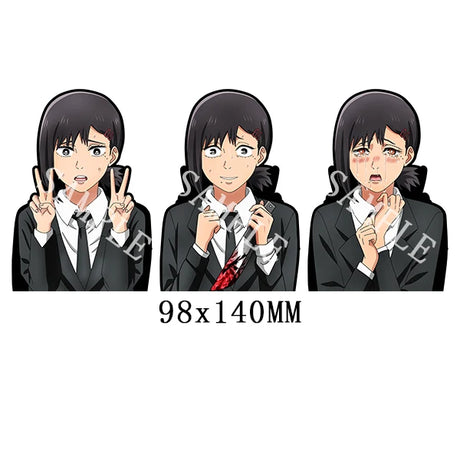 This sticker is designed to capture the essence of Kobeni's dynamic character.  If you are looking for more Chainsaw Man Merch, We have it all! | Check out all our Anime Merch now!