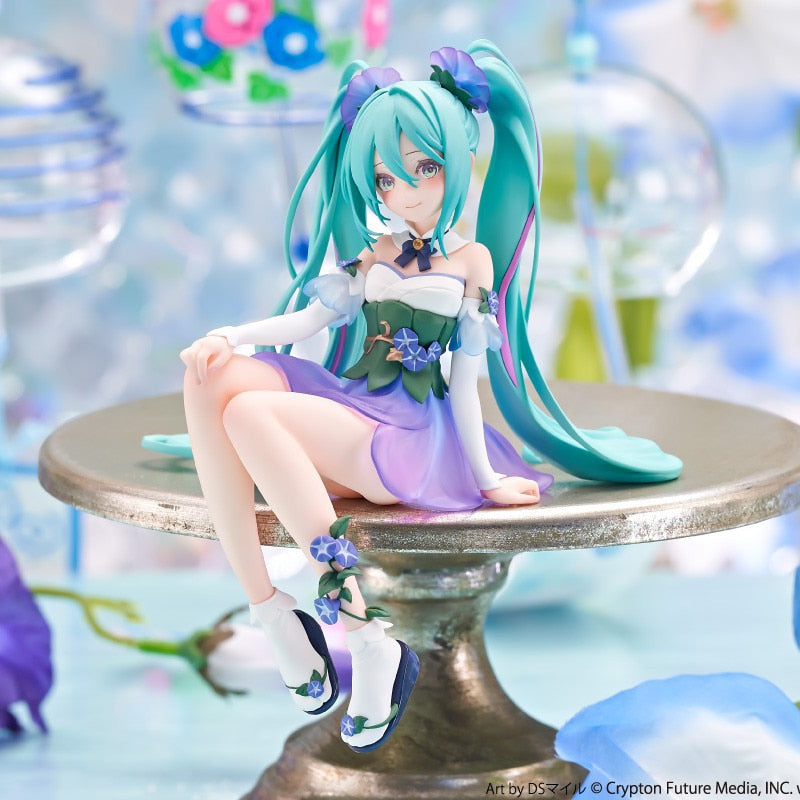  This figurine captures Flower with her whimsical pose &  serene smile evoke a sense of peace. If you are looking for more Hatsune Miku Merch, We have it all! | Check out all our Anime Merch now!