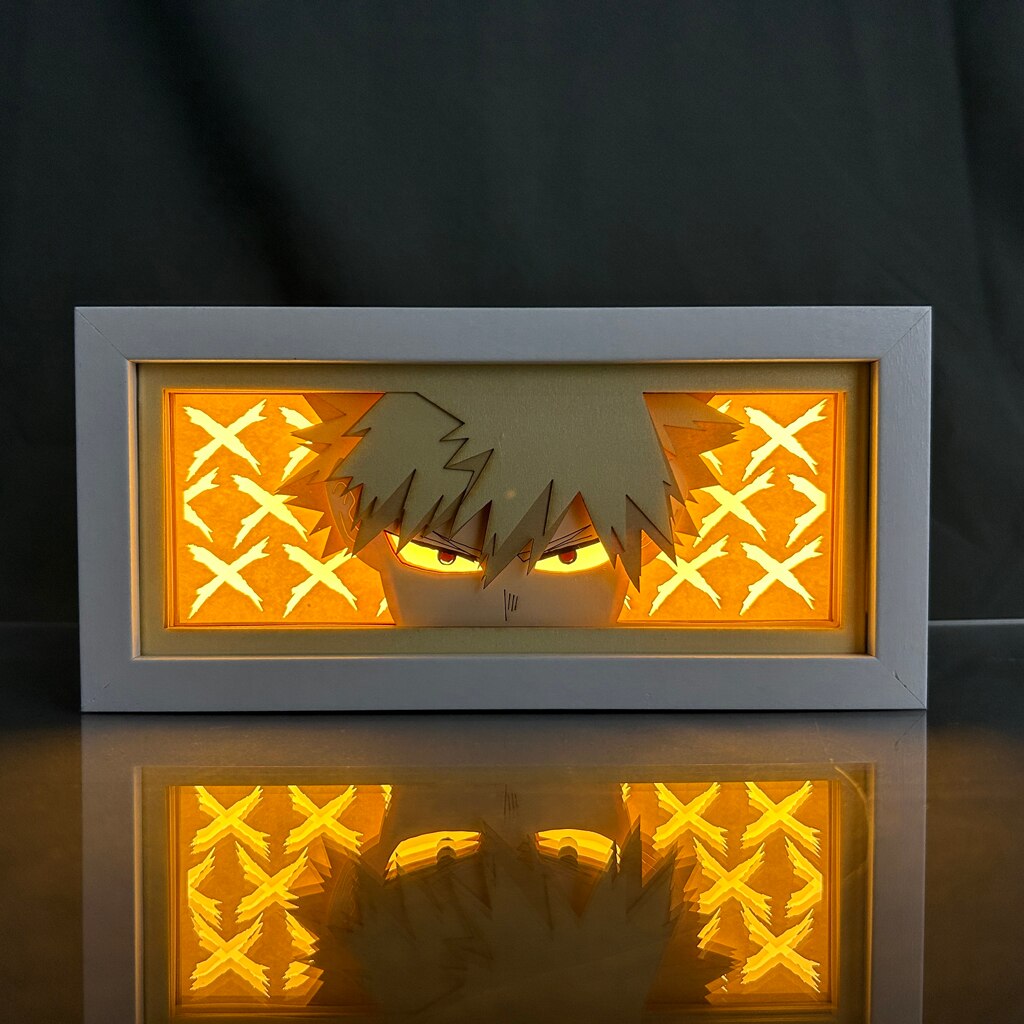 This lightbox captures the magic of My Hero Academia. Love the series? We’ve got tons of MHA merch waiting for you—shop now and enjoy free shipping!