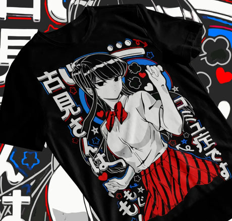 Here at Everythinganimee we have only the best anime merch! Free Global Shipping.
Embrace the charm and innocence of Komi San with this striking Komi San Can't Communicate T-Shirt.