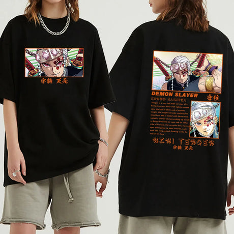 Join the ranks of the Demon Slayer Corps with our Tengen Uzui T-Shirt. If you are looking for more Demon Slayer Merch, We have it all!| Check out all our Anime Merch now!