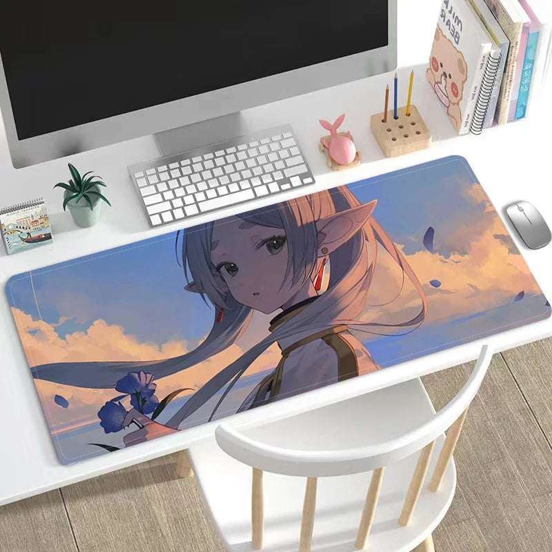 Upgrade your gaming set up with our awesome new Frieren: Beyond Journey's End Enchanted Mousepads | Here at Everythinganimee we have the worlds best anime merch | Free Global Shipping