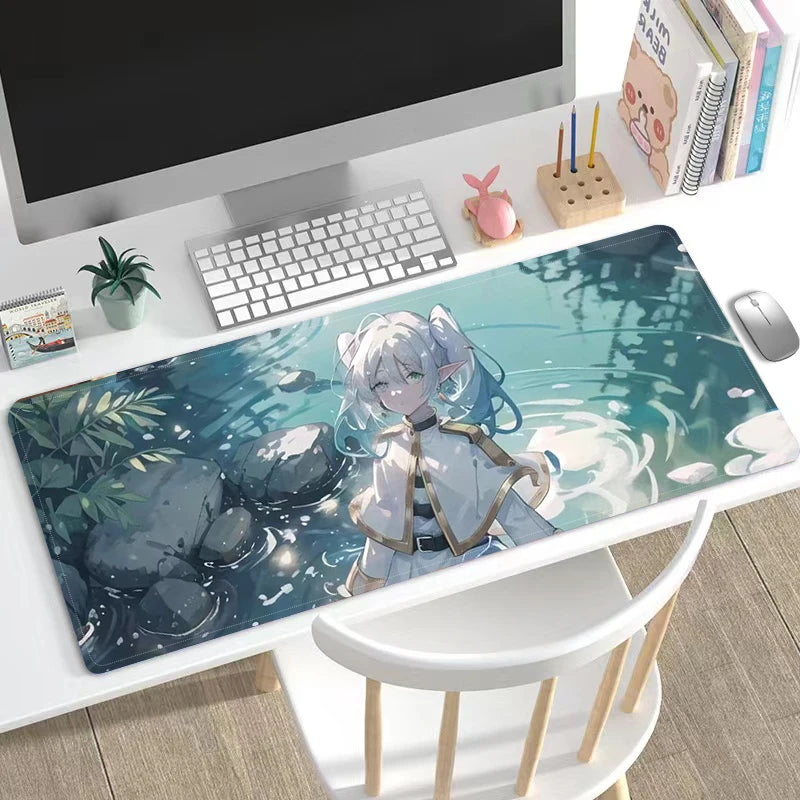 Upgrade your gaming set up with our awesome new Frieren: Beyond Journey's End Enchanted Mousepads | Here at Everythinganimee we have the worlds best anime merch | Free Global Shipping