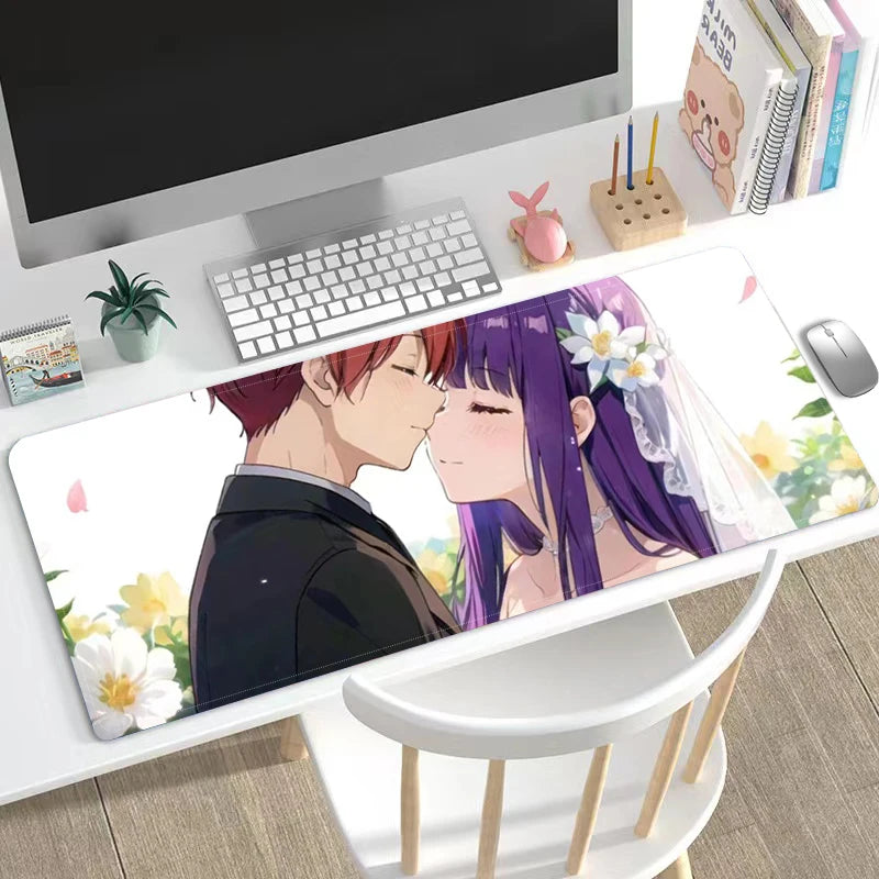 Upgrade your gaming set up with our awesome new Frieren: Beyond Journey's End Enchanted Mousepads | Here at Everythinganimee we have the worlds best anime merch | Free Global Shipping