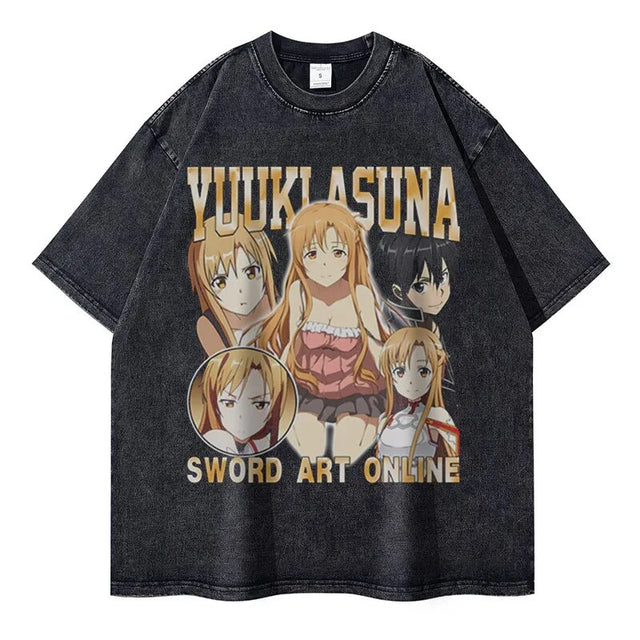 This shirt is a treasure & brings the celebrated Sword Art Online universe to life. If you are looking for more Sword Art Merch, We have it all! | Check out all our Anime Merch now!