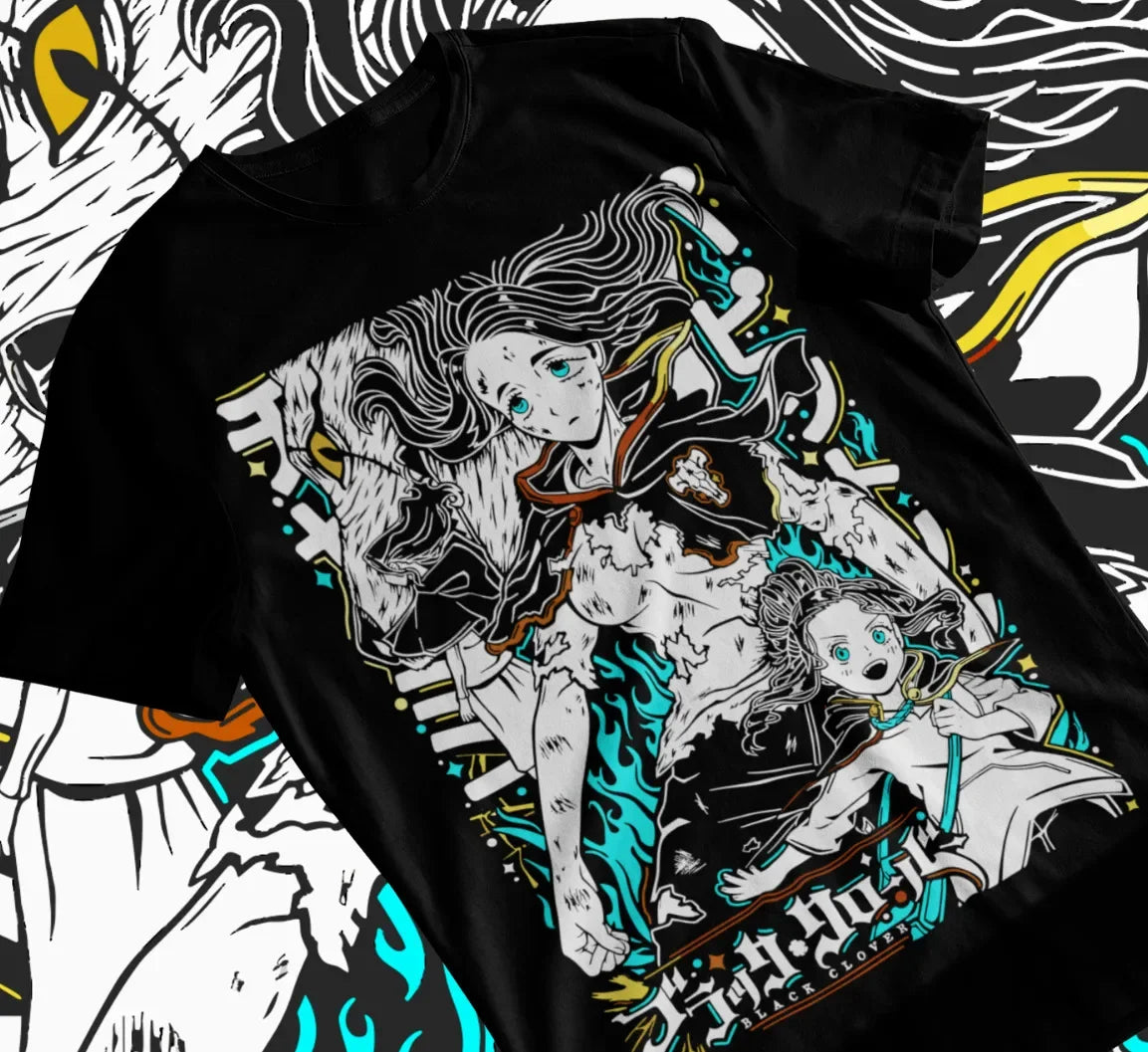 Here at Everythinganimee we have only the best anime merch! Free Global Shipping.
Dive into the magical world of Black Clover with this dynamic Charmy Pappitson T-Shirt,