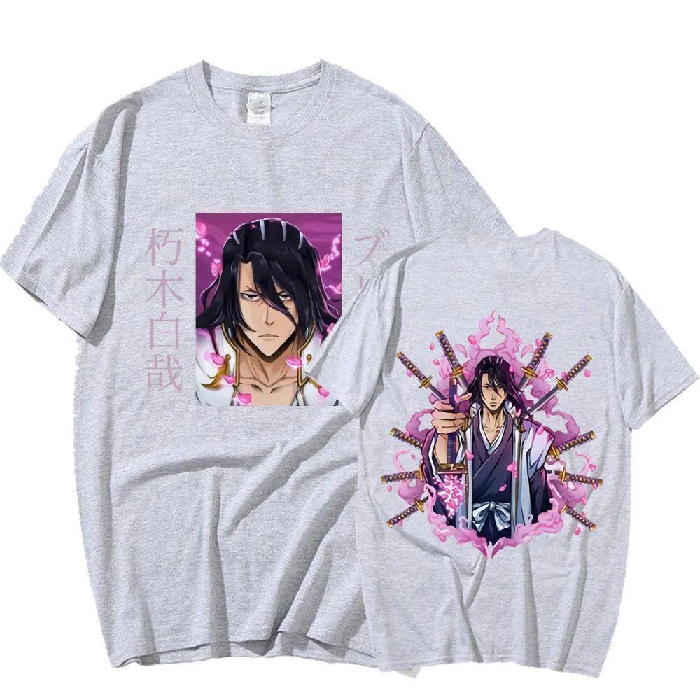 Enter the world of Soul Reapers with our Bleach Byakuya Kuchiki T-Shirt, If you are looking for more Bleach  Merch, We have it all!| Check out all our Anime Merch now!