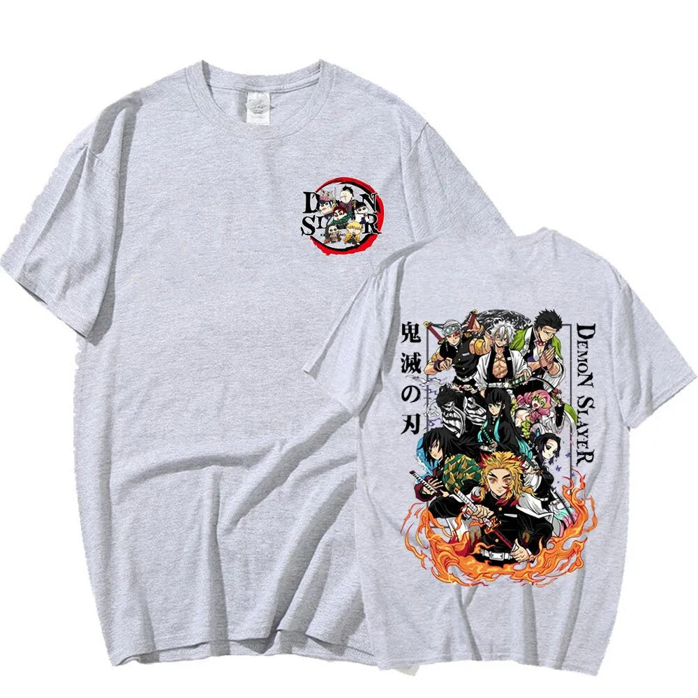 Immerse yourself in the world of Kimetsu with this sleek and trendy T-shirt. If you are looking for more Demon Slayer Merch, We have it all!| Check out all our Anime Merch now.