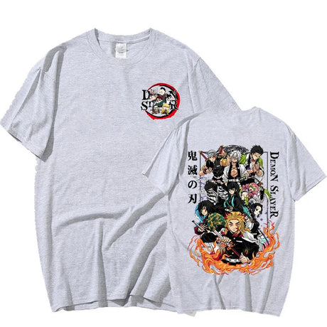 Immerse yourself in the world of Kimetsu with this sleek and trendy T-shirt. If you are looking for more Demon Slayer Merch, We have it all!| Check out all our Anime Merch now.