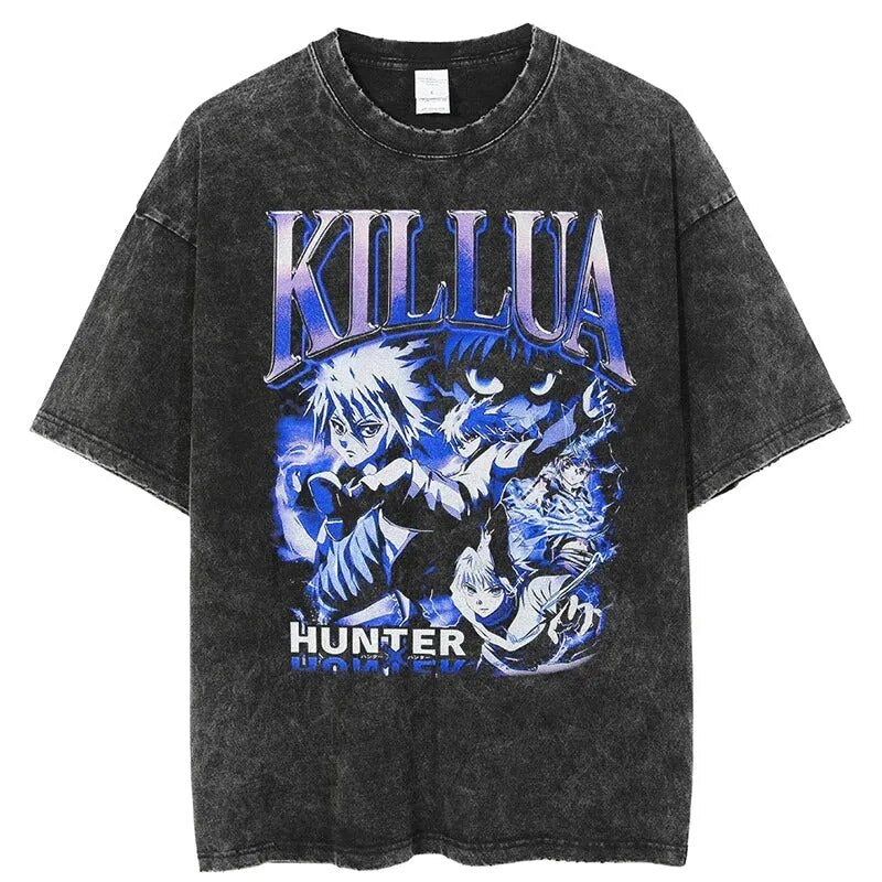 This shirt captures the magic of Hunter x Hunter. If you're looking for more Hunter x Hunter merch, we have it all! Check out our anime merch now—free shipping!