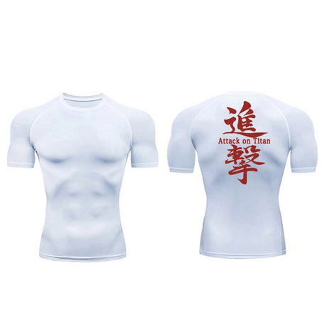 Attack On Titan Compression Shirts - Unleash Your Titan Strength!