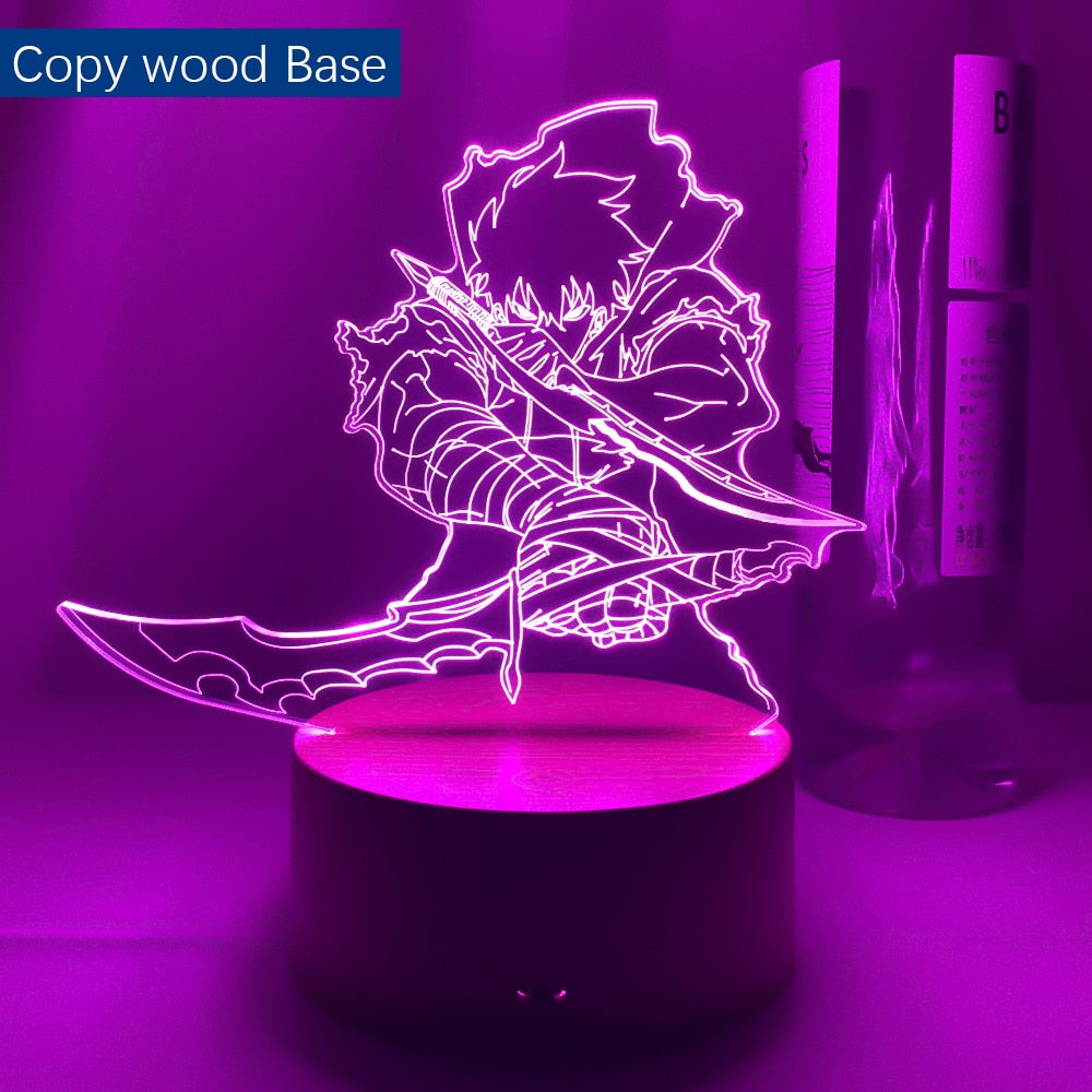 Solo Leveling 3D Led Light