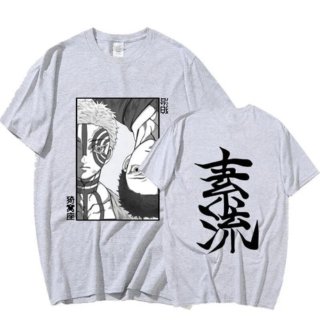 Immerse yourself in the world of Demon Slayer with this sleek and trendy T-shirt. If you are looking for more Demon Slayer Merch, We have it all!| Check out all our Anime Merch now.