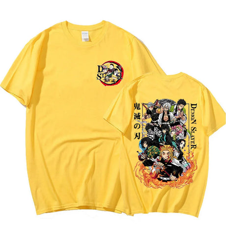 Immerse yourself in the world of Kimetsu with this sleek and trendy T-shirt. If you are looking for more Demon Slayer Merch, We have it all!| Check out all our Anime Merch now.