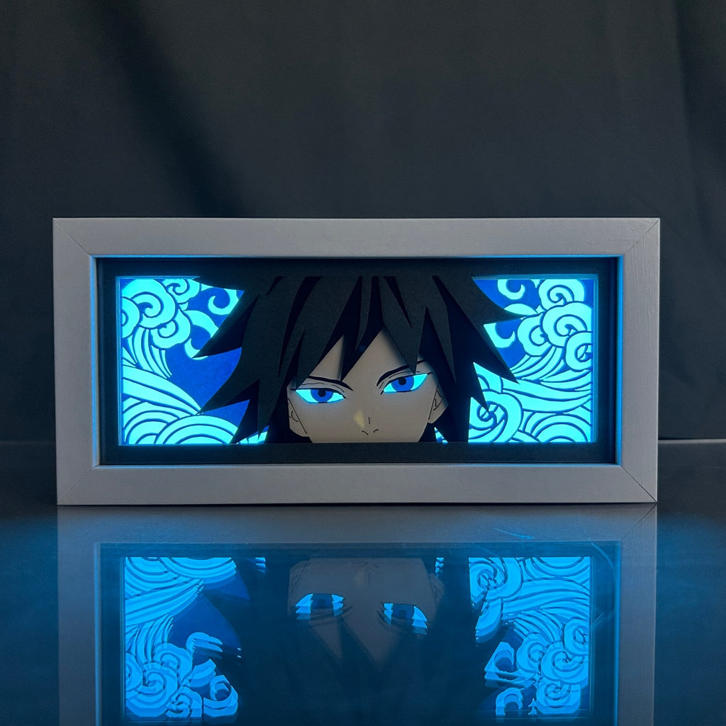 This lightbox captures the magic of Demon Slayer. If you're looking for more Demon Slayer merch, we have it all! Check out our anime merch now—free shipping!