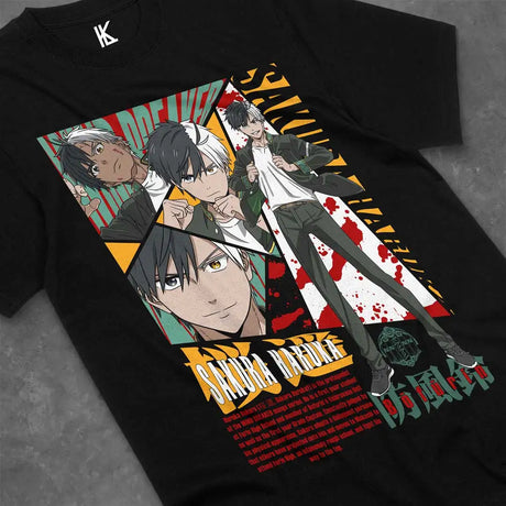 Immerse yourself in this striking Sakura Tee, perfect for anime fans. Looking for more Wind Breaker merch? Explore our full collection of anime merch now!