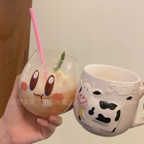 This mug captures the magic of Kirby. If you're looking for more Kirby merch, we have it all! Check out our anime merch now—free shipping!