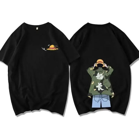This tee captures the magic of Monkey D. Luffy. If you're looking for more One Piece merch, we have it all! Check out our anime merch now—free shipping!