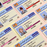 My Hero Academia PVC Student ID Cards