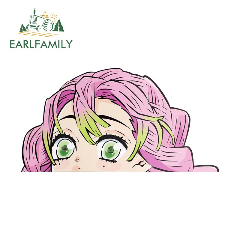 This stickers captures the magic of Mitsuri Kanroji. If you're looking for more Demon Slayer merch, we have it all! Check out our anime merch now—free shipping!