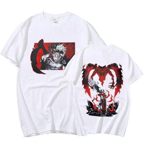 This shirt captures the magic of Asta. If you're looking for more Black Clover merch, we have it all! Check out our anime merch now—free shipping!