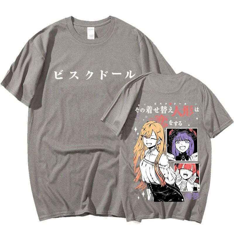 This shirts captures the magic of Marin. If you're looking for more My Dress Up Darling merch, we have it all! Check out our anime merch now—free shipping!