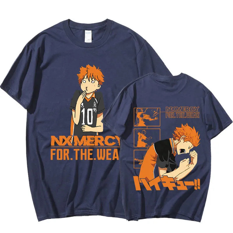 Dive into the fast-paced world of volleyball with our Haikyuu Hinata Shoyo T-Shirts| If you are looking for more Haikyuu Merch, We have it all! | Check out all our Anime Merch now!