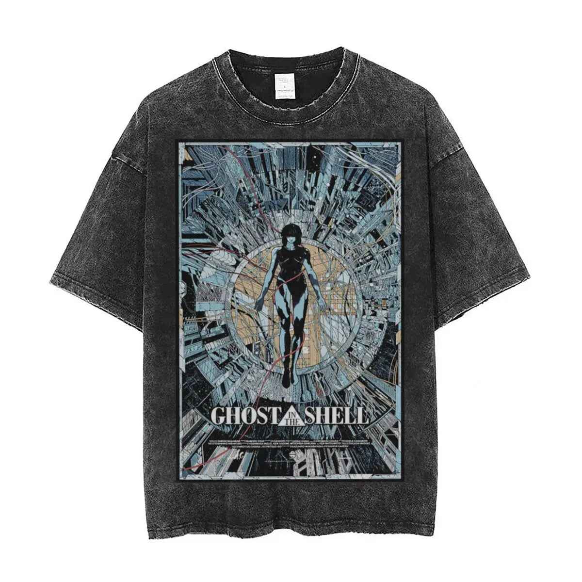 This t-shirt blends the high-tech world of Ghost with contemporary style. If you are looking for more Ghost In The Shell Merch, We have it all! | Check out all our Anime Merch now!