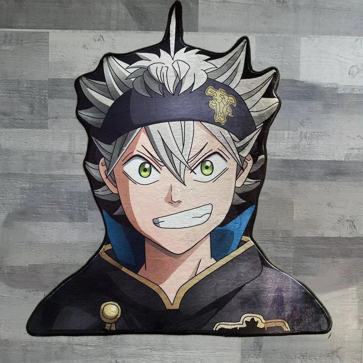 Customize & stay clean your house with our new Asta doormat. | If you are looking for more Knights of the Black Clover Merch, We have it all! | Check out all our Anime Merch now!