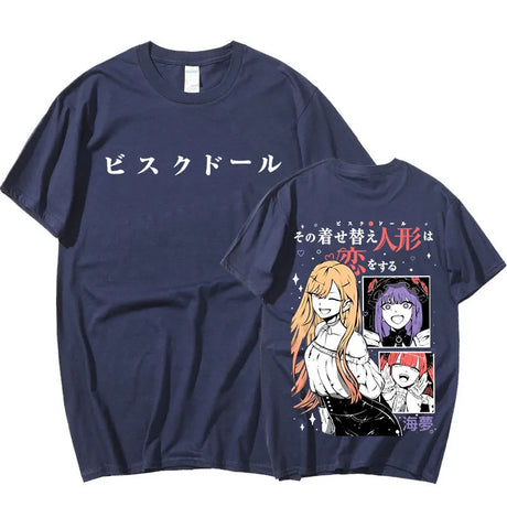 This shirts captures the magic of Marin. If you're looking for more My Dress Up Darling merch, we have it all! Check out our anime merch now—free shipping!