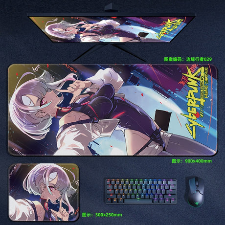 This mousepad captures the magic of Cyberpunk Edgerunners. Want more merch? We’ve got it all—check out our anime store now with free shipping!