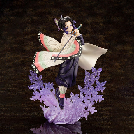 This figurine captures the magic of Shinobu Kocho. If you're looking for more Demon Slayer merch, we have it all! Check out our anime merch now—free shipping!