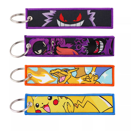 Take our Pokémon Embroidered Keychain Charms with your everywhere you go! | Here at Everythinganimee we have the worlds best anime merch | Free Global Shipping