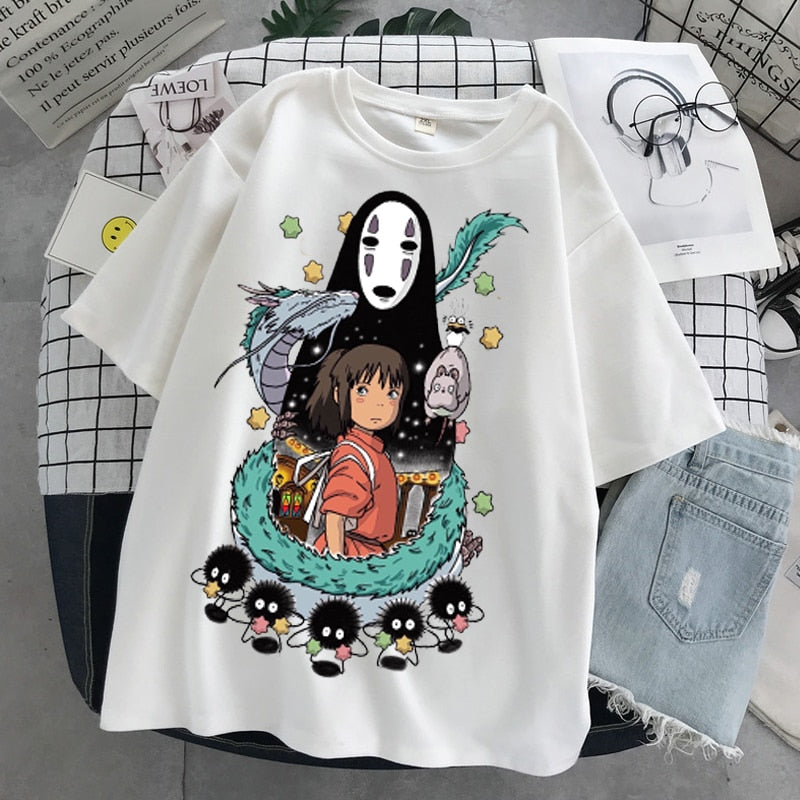 Upgrade your wardrobe with our Studie Ghibli cute shirts | If you are looking for more Studie Ghibli Merch, We have it all! | Check out all our Anime Merch now!