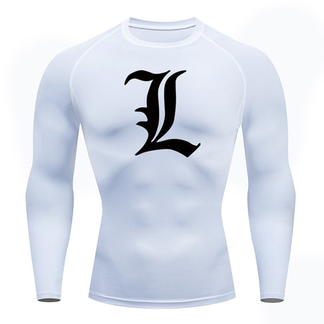 Death Note L Compression Shirts