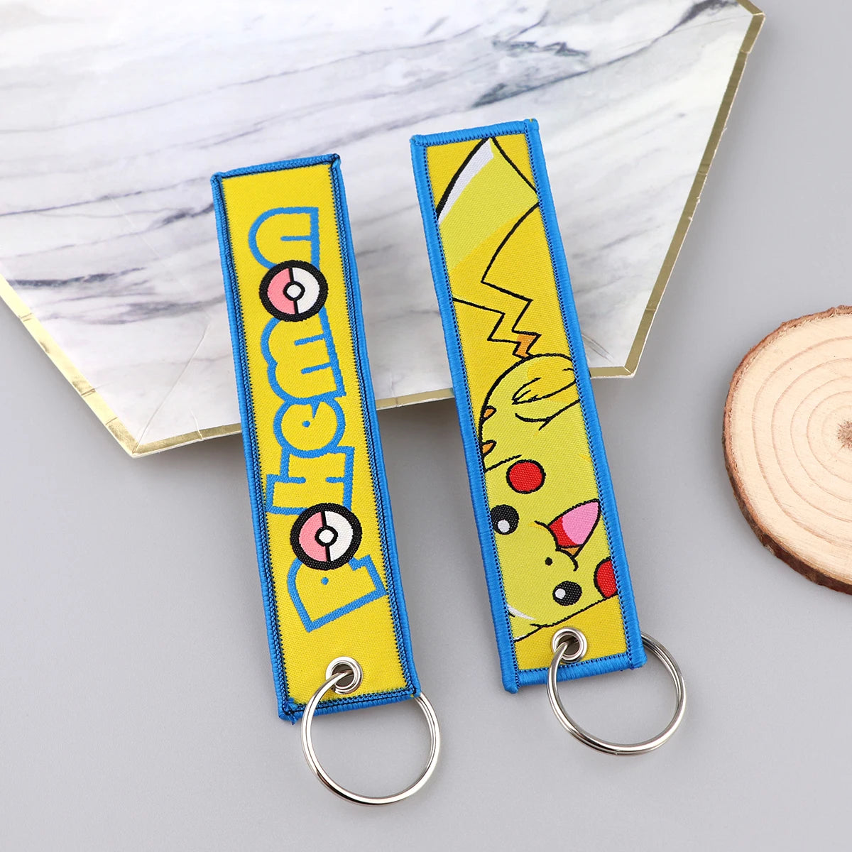 Pokemon Embroidered Keychains
