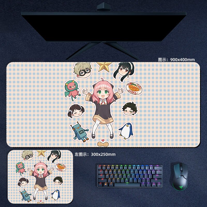 Kawaii Spy X Family Mouse Pads